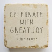 Scripture Stones – Christian Art Gifts | Stone Coasters, Magnets, Home Decor