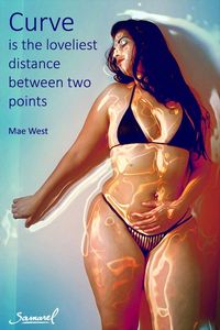 A set of uplifting quotes to help curvy women appreciate and love their bodies, and feel proud of their curves and all they have accomplished.