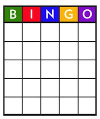 Bingo: carnaval blanco