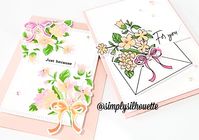 Julie Kauffman Menches on Instagram: “I was lucky to be part of the Firefly Farms Creative Crate event this weekend. These are the two cards we made from the Pinkfresh Studio…”