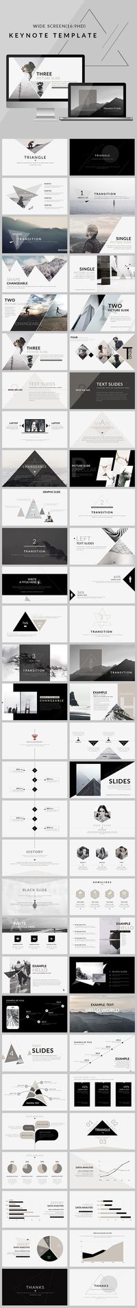 Triangle - Clean trend Keynote Template. Download here: http://graphicriver.net/item/triangle-clean-trend-keynote-template/16272633?ref=ksioks