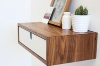 Floating Nightstand / Bedside Table | Etsy