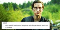 John Murphy and tumblr text posts by bellblake || The 100 || Richard Harmon