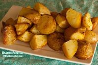 Roasted Potatoes - perfect side dish with warm yummy flavor!
