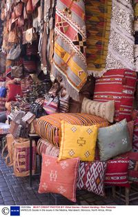Marrakesh Morocco - i love all the throw pillows