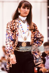 News Photo : Défilé Chanel en juillet 1985 à Paris, France.