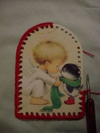 By Request CROCHET CHRISTMAS CARD ORNAMENT - CROCHET#axzz2gPnTzffX