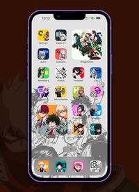 MHA App Icons for iOS & Android - Free Anime App Icons iPhone