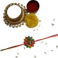 YAALZ Handcrafted Crochet Art Rakhi For Raksha Bandhan Festival