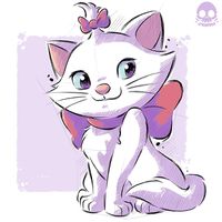 - Cute Marie from The Aristocats design - #mariecat #xmorfina #mariecatart #mariecatdesign #mariecatdrawing #chibimariecat #kawaiimariecat #cutemariecat #disneymariecat #disney #mariecatmask #mariecattshirt #mariecatmerch #mariecatfanart #chibimariecat #thearistocats #cutethearistocats #disneycats