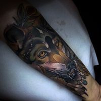 Wolf# tattoo#1337tattoos