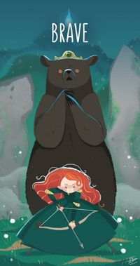 Brave Fan Art #disney #fanart #disneyfanart #fanartdrawing #fan #art #drawing #fanart
