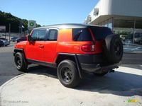 2007 FJ Cruiser 4WD - Custom Pearl Orange / Dark Charcoal photo #2