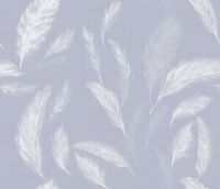 White Out Feathers in Lavender from Brett Design #lavender #white #feathers #pattern #wallcoverings #fabric #interiordesign #designinspiration #thetextilefiles #clothandkindinteriordesign #brettdesign