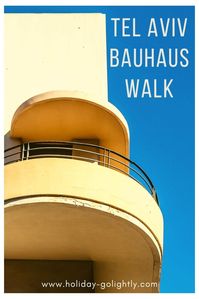 Did you know Tel Aviv has the largest collection of classic Bauhaus architecture in the world? See some of it and enjoy a beautiful walk in central Tel Aviv with this guide!