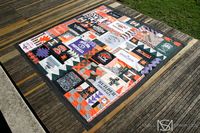 Molli Sparkles: T-Shirt Quilt Top Finished!