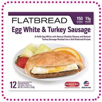 HG Sam's Club Find: Sandwich Bros. of Wisconsin Egg White & Turkey Sausage Flatbread
