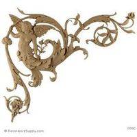 20 Collections of Decorative Wood Appliques includes Corner Ornaments