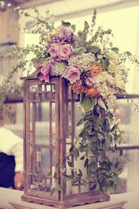 ceremony- similar organic nature but spilling out from inside the lantern rather than on top