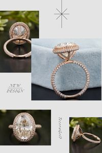 -- 𝐃𝐄𝐒𝐂𝐑𝐈𝐏𝐓𝐈𝐎𝐍 𝐎𝐅 𝐑𝐈𝐍𝐆: ✦✦✦✦✦✦✦✦✦✦✦✦✦✦✦✦ -Moissanite Details: ✦ Center Stone Shape: 𝐎𝐯𝐚𝐥 𝐂𝐮𝐭 ✦ Center Stone Size: 𝟔.𝟓𝟗𝐂𝐓 ✦ Center Stone Measurement: 14.20x10.20x7.30mm ✦ Stone Color: Colorless ✦ Stone Clarity: VVS ✦ Mohs Scale : Moissanite 9.25 ✦ Refractive Index : 2.65 (Moissanite) -Side Stone Details: ✦ Side Stone Shape: 𝐑𝐨𝐮𝐧𝐝 𝐂𝐮𝐭 ✦ Side Stone Size: 1.15CTW ✦ Side Stone Measurement: 0.80mm ; 0.003CT per pcs ; 20pcs ; 0.06ctw