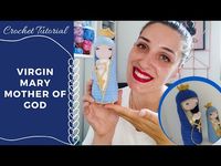 (115) How to CROCHET Virgin Mary, Mother of God - Step by step crochet tutorial | HOOKED ON YARN - YouTube