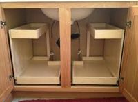 Love the double slider storage!