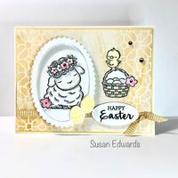 Susan Whitfield Edwards on Instagram: “I must tell you, I have LOVED Stampin’ Up!’s Springtime Joy stamp set. I have only shared a few of my many Easter cards, but I adore the…”