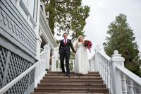 Gorgeous Northern California Wedding Venue | Wedgewood Weddings Sequoia Mansion | Placerville, California | Rustic Unique Historic Weddings Venue near San Francisco and Sacramento | Fall Wedding Theme | Red and White Wedding Colors