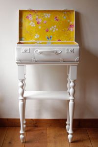 Upcycled suitcase by Petite Dumoulin