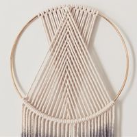 macrame hoop || roseandtwill.com || @charlestonweekender #macrame #macramewallhanging #macrameart #makemodern #handmade #buyhandmade #handcrafted