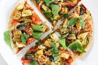 THE TORTILLA PIZZA THAT WILL CHANGE YOUR LIFE An easy healthy pizza made with a simple tortilla When you’re feeling tired and hungry after a long work day, and you need a slice of life for that much needed pick-me-up, what better than a quick, healthy pizza? I know what it’s like to come home…