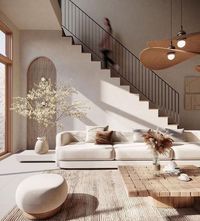 Jennie on Instagram: "#ferlyliving 💚 The interior furniture design is simply my favorite. Please let me know what you think in the comments!👀 From:@japandi.lights DM us if you want to collaborate with us!📨 Follow @ferly_living for more 🤍 . . . . . #japandilights #japandilamp #japandi #interiordesign #interiorinspiration #homedecoration #designlighting #designerlighting #homeinteriors #homeinspiration #scandinaviandesign #peterzumthor #helenebinet #herzogdemeuron #sigurdlewerentz #marcelbreu