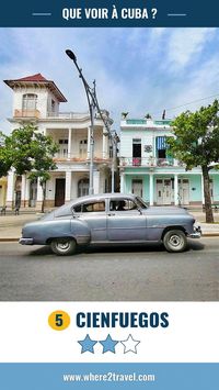 Si vous aimez les belles plages, les ambiances animées et les villes coloniales intéressantes, je suis sûr que vous adorerez l'île de Cuba. Pour passer un excellent voyage à Cuba, je vous propose mon guide de voyage disponible gratuitement sur where2travel.com où vous retrouverez les lieux immanquables à visiter avec leurs coordonnées géographiques et toutes les informations pratiques (transport, logement, nourriture,...) pour en profiter au mieux.