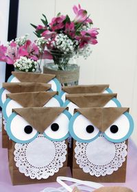 Owl Favour Bags