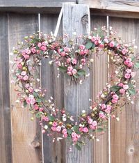 Decoração de casamento: rosa e rústico #corazon