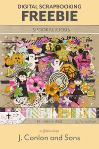 Spookalicious full kit freebie from DigiTee