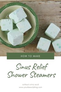 These shower fizzies diy are for when you have a cold, cough, or congestion. How to make shower soothers with eucalyptus essential oil and other essential oils for natural relief. This home remedy uses shower steamers to turn your shower into an aromatherapy spa. Get natural relief from your cold or cough with these diy shower melts made with natural essential oils. #showermelt #showersteamer #essentialoil #showerfizzy #diy #diybathbody #homeremedy #cough #cold