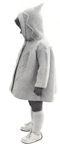 Toddlers Coat in Aran Pdf Vintage Knitting by PamoolahVintage, $3.50 For your little one - 18 months