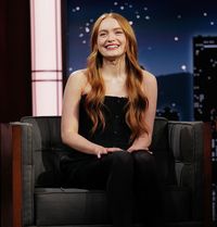 sadie sink on jimmy kimmel