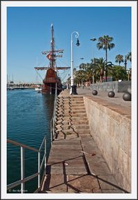 Steps to the Galleon - Barcelona, Barcelona