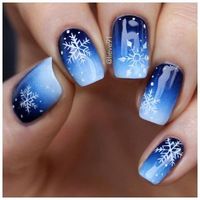 Merry Christmas everybody! Hope you are all have an amazing one❤ Here is a simple mani inspired by @so_nailicious
