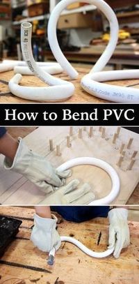 How to Bend PVC & Ma