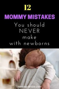Motherhood does not come with a manual but it comes with a set of advice for new moms from not an FTMs. Give it a read and know what mistakes you should not make with your newborns.