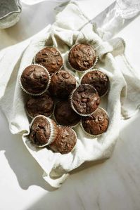 Chocolate Avocado Muffins | FoodByMaria Recipes