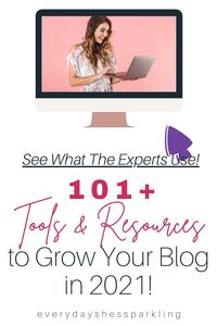 Check out this list of over 100 blogging tools and resources that experts use to level up their blog. This huge list of must-have apps and tools includes resources for best blogging courses, best wordpress plugins to use and best tips and strategies for making money as a blogger. make money online. make money blogging.