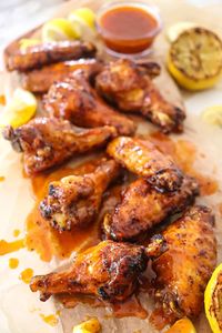 Hot Honey Lemon Pepper Wings (air fryer method) - Razzle Dazzle Life