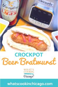 Crockpot Beer Brats