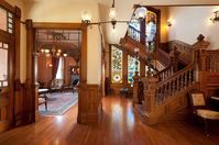 what kind of wood was used inside a victorian home - Google Search