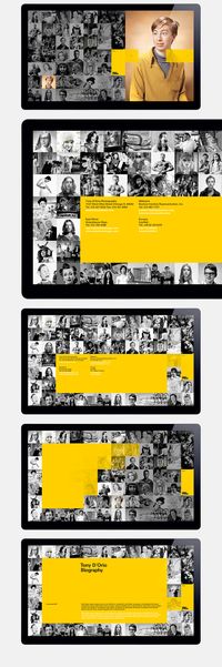 Tony D´Orio - Interactive Design by Sebastian Gram, via Behance