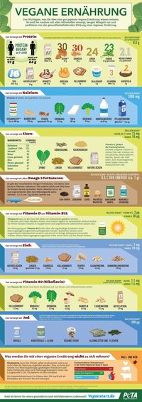 Vegane Ernährung – Die wichtigsten Nährstoffe auf einen Blick
